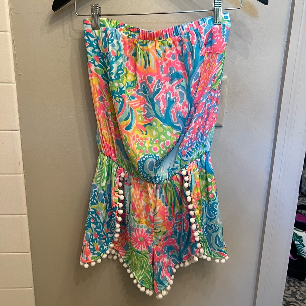 Lilly Pulitzer Pom Pom Romper